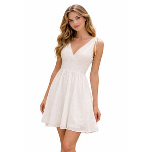 Maeve by Anthropologie White Gauze Dress – Size Small